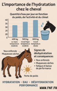 importance hydratation cheval